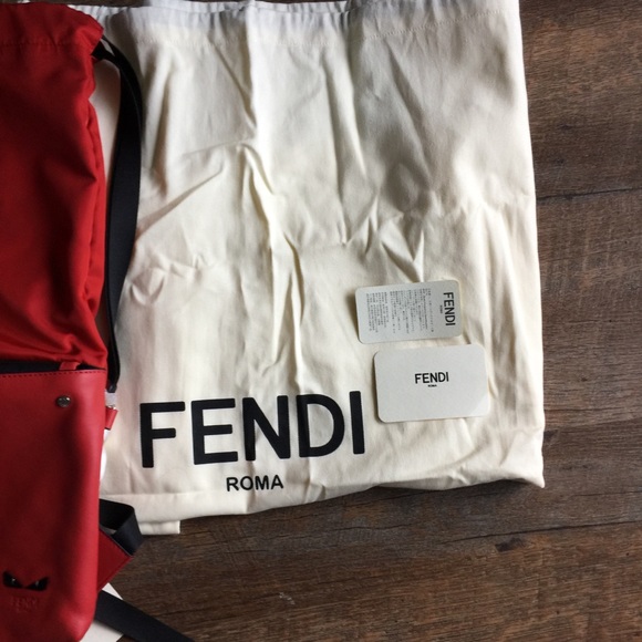 New Fendi Monster Bug Zaino Santander Backpack - Picture 8 of 8
